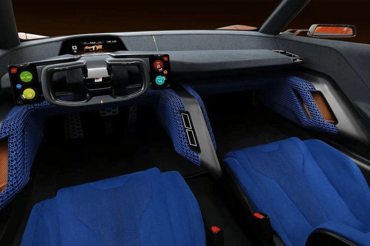 Toyota MR2 design intérieur