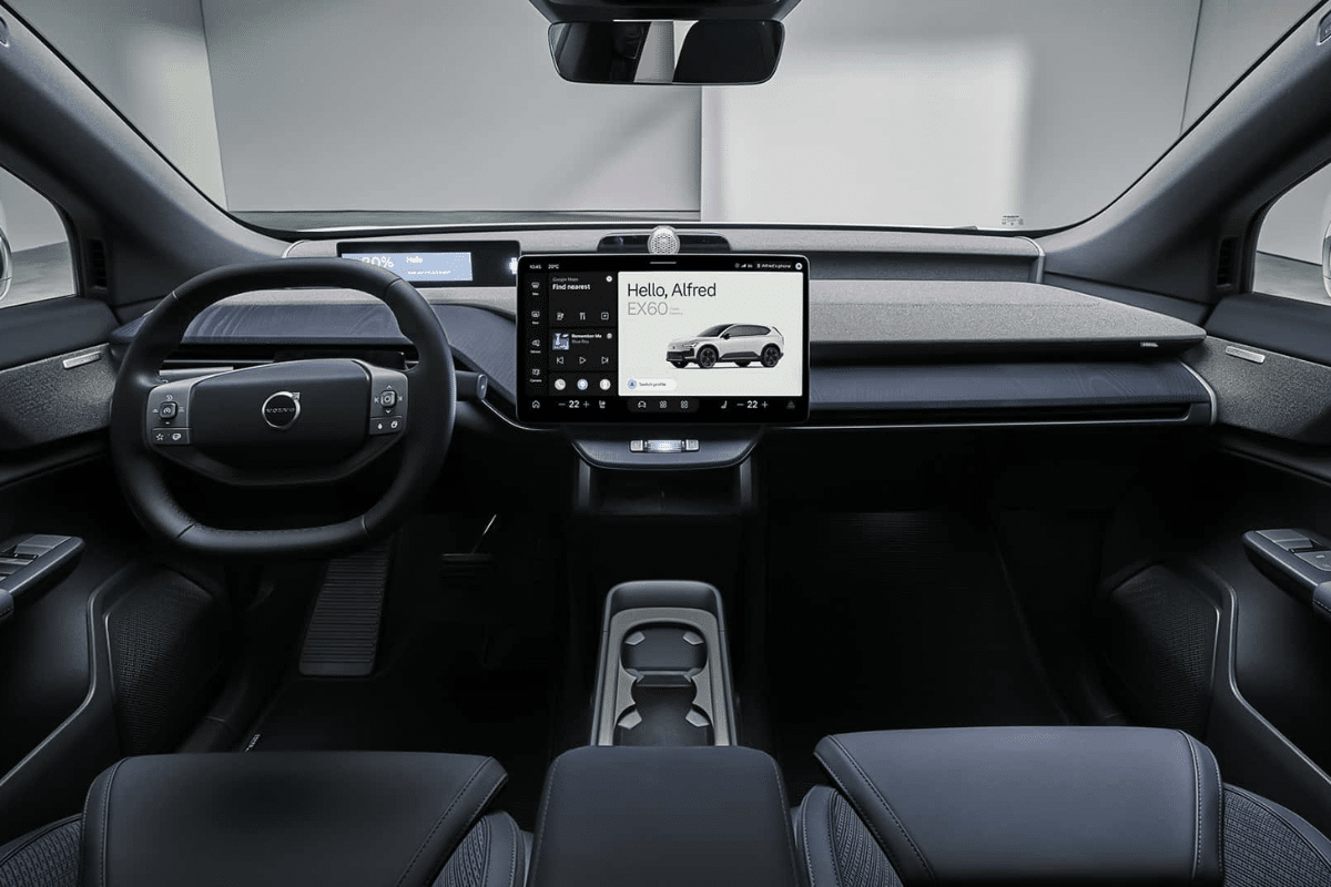 Volvo EX60 Cross Country design intérieur