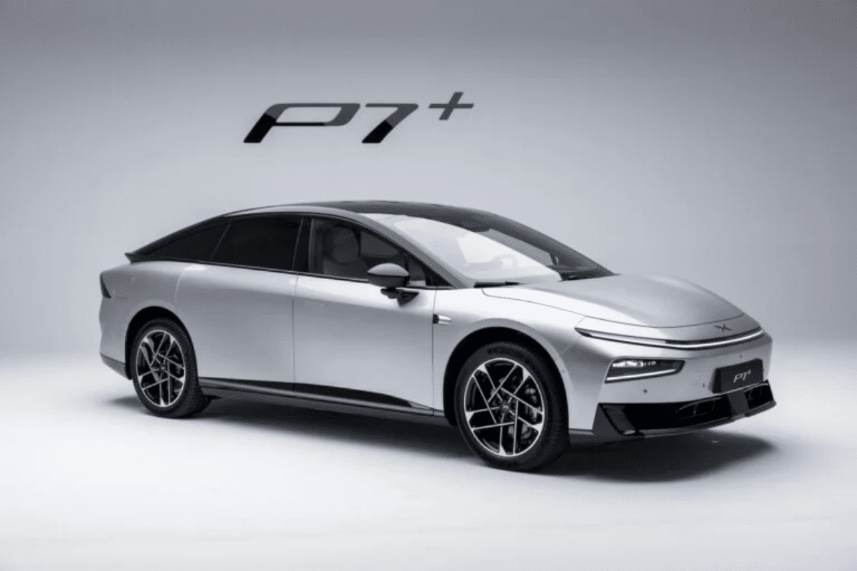 Xpeng P7+ design extérieur