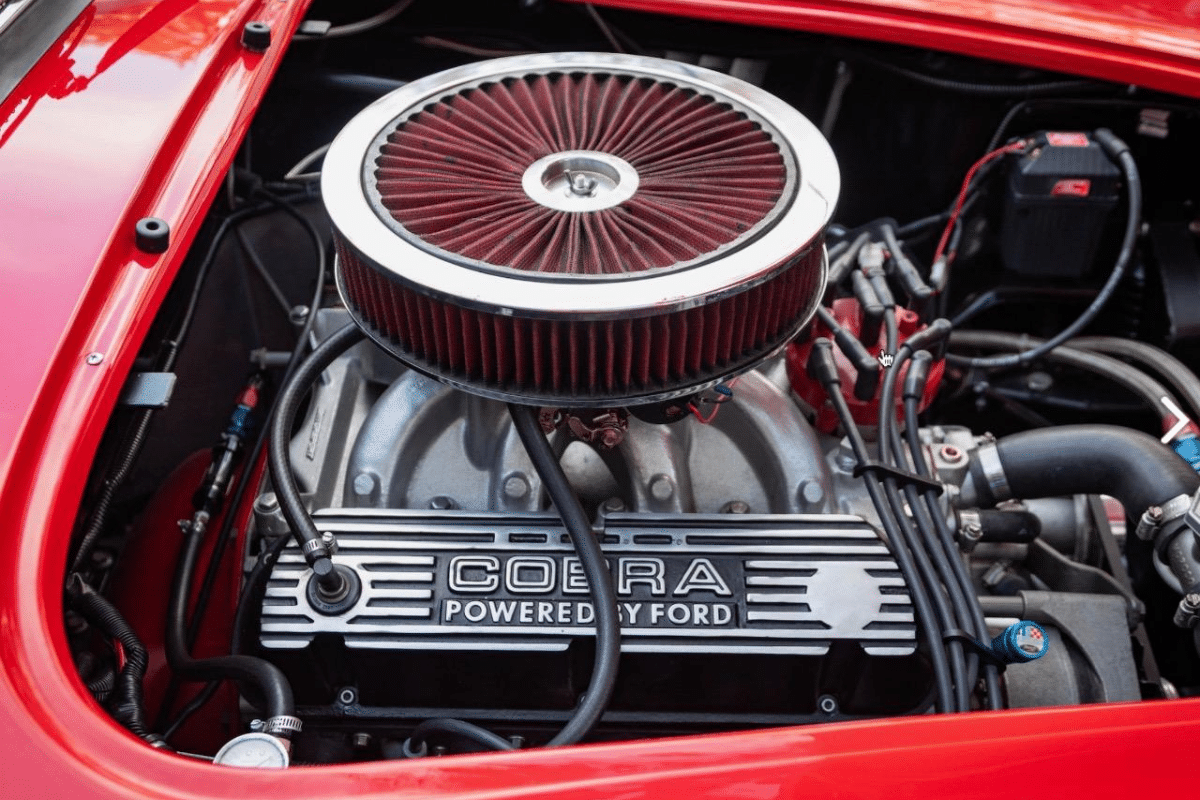 AC Cobra UNIQUE 427SC - 1992 vue moteur
