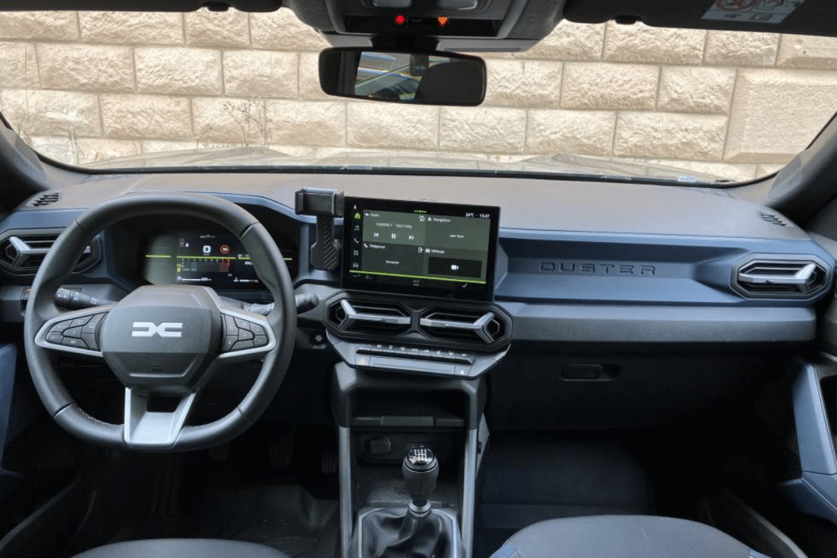 Dacia Duster Eco-G 120 design intérieur