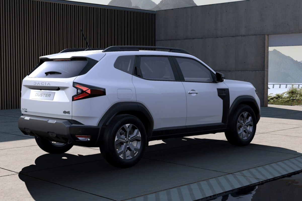 Dacia Duster 4x4 vue arrière
