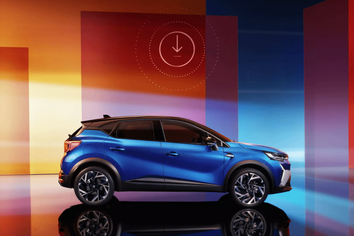 Renault Captur 2026 vu de profil