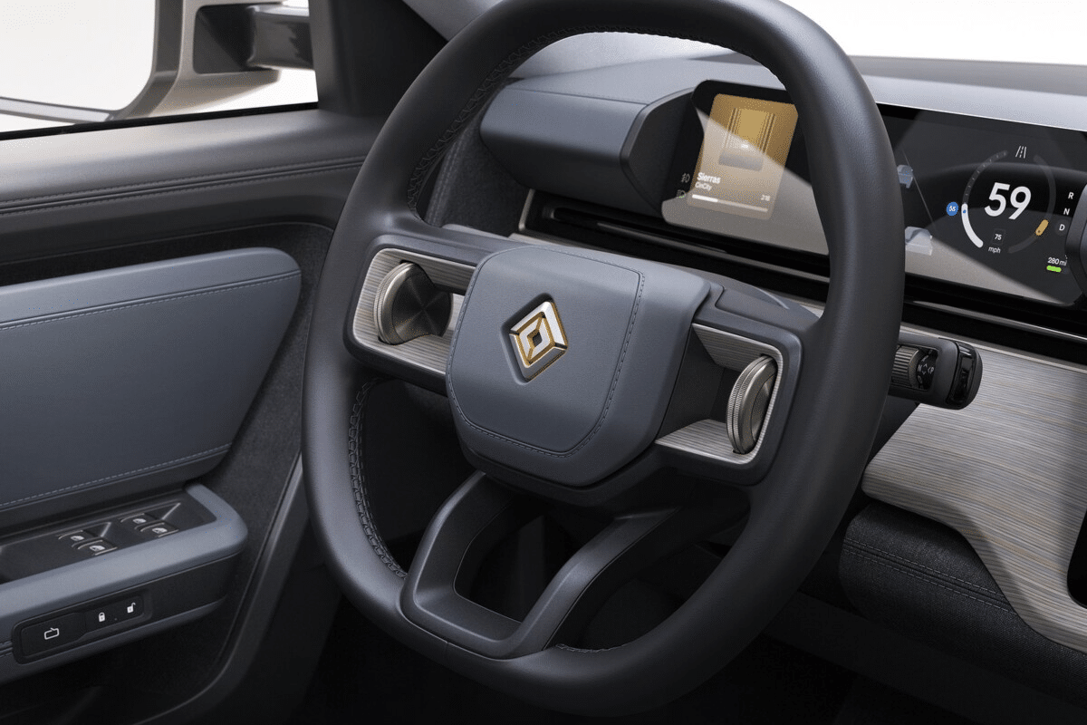 Rivian R2 design inérieur