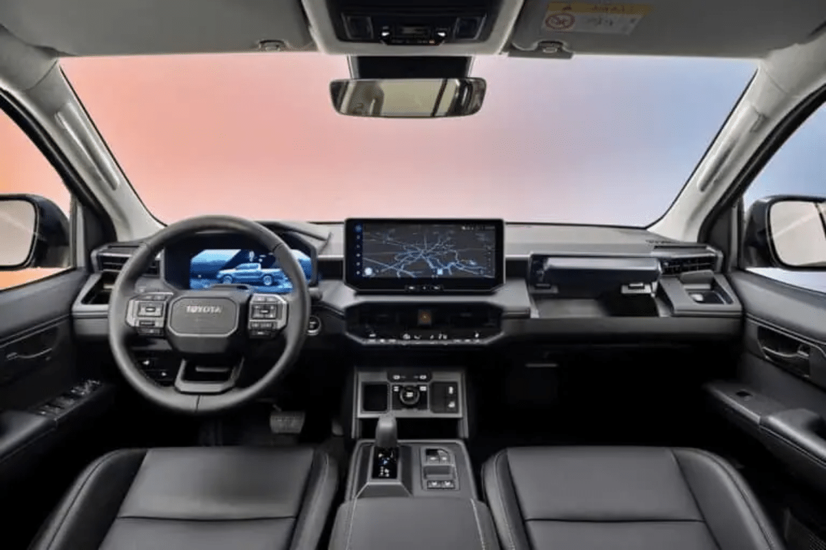 Toyota Hilux 2026 design intérieur