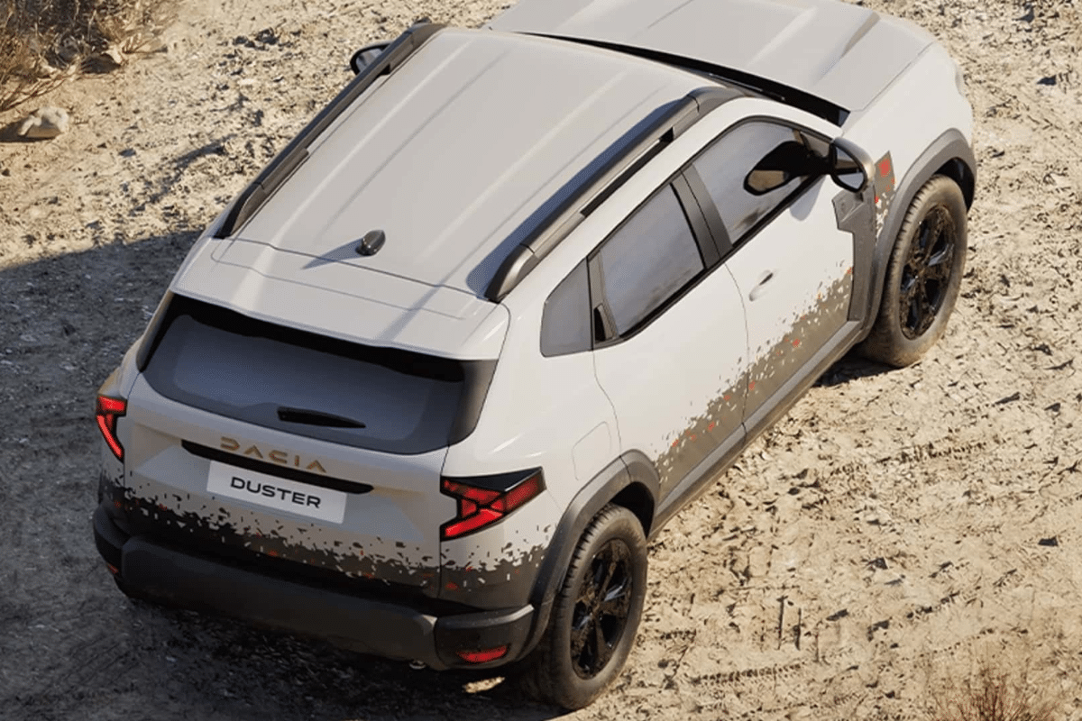 Dacia Duster Spirit of Sand vue arrière