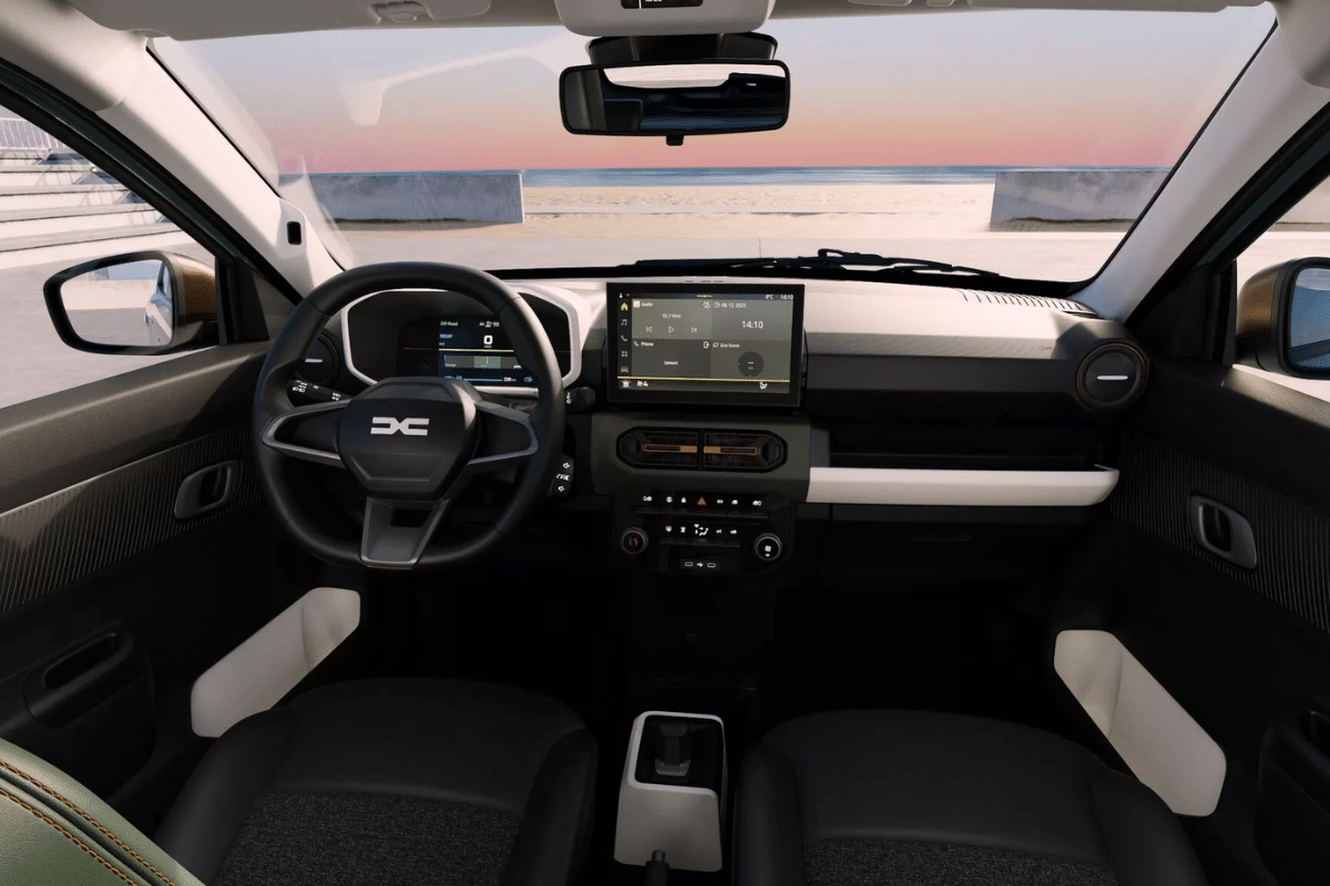 Dacia Spring 2026 design intérieur
