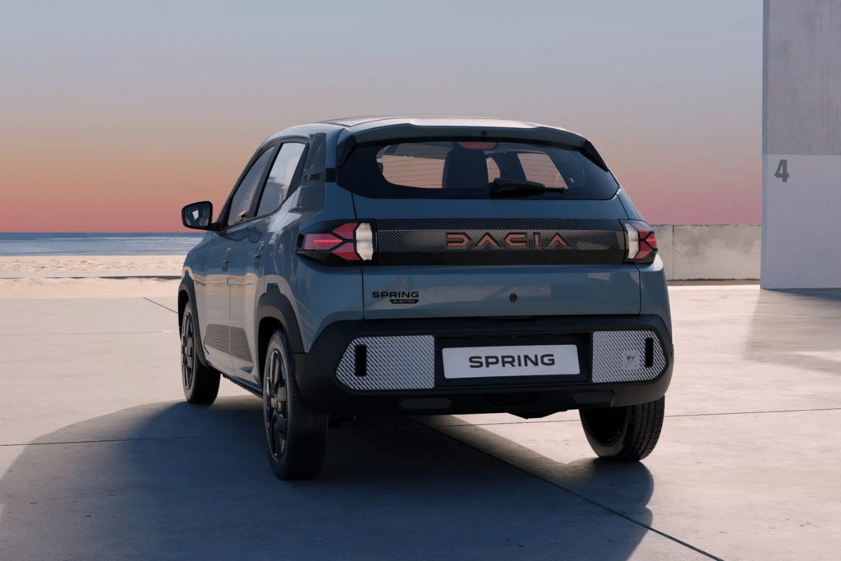 Dacia Spring 2026 vue arrière