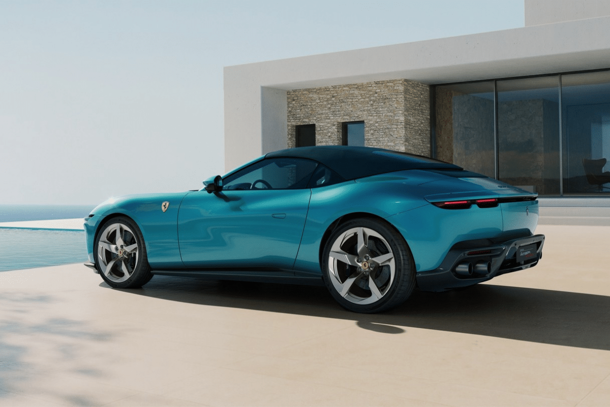 Ferrari Amalfi Spider vue arrière