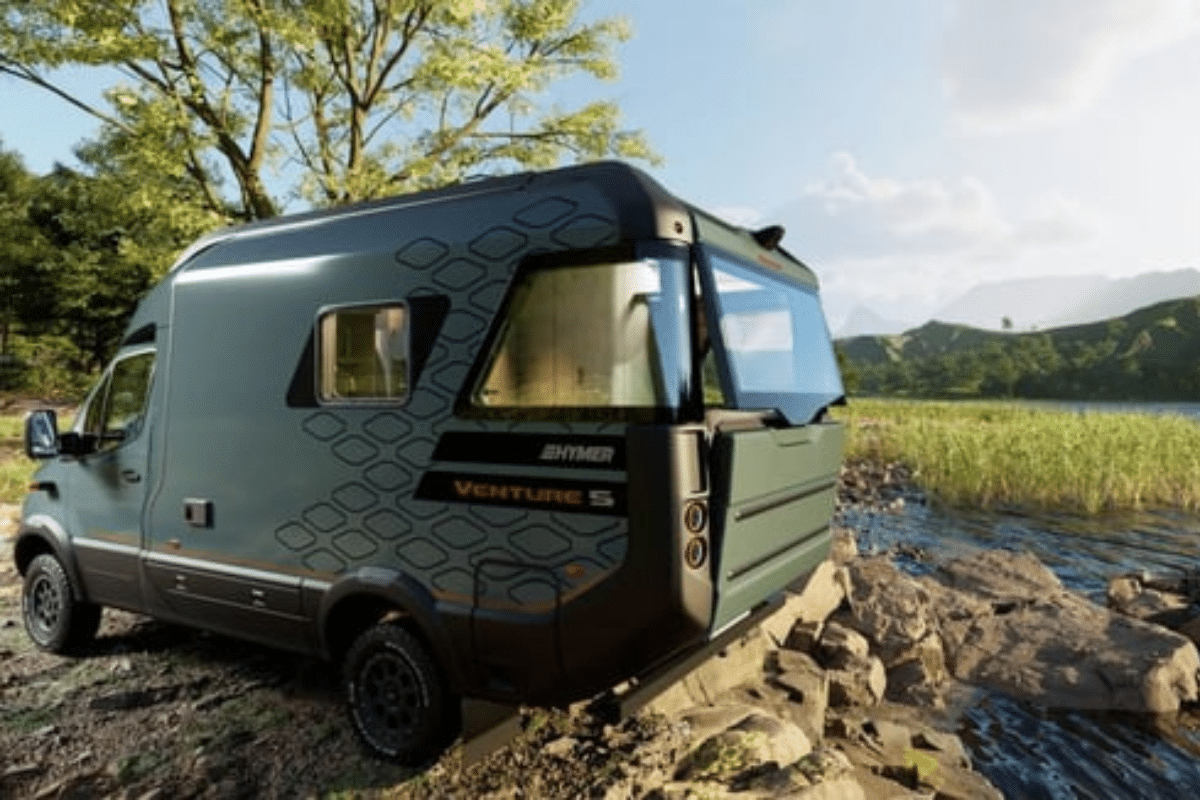 Hymer Venture S 4x4 vue arrière