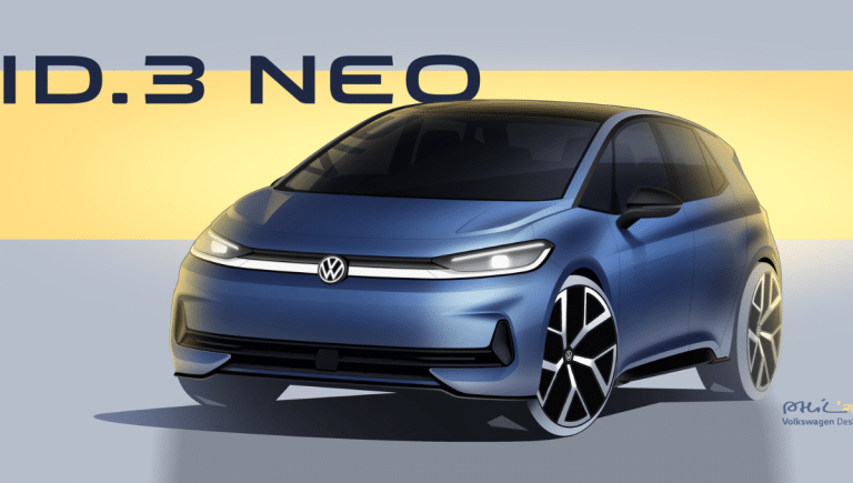 Photos – Volkswagen va rebaptiser l’ID.3 : la compacte électrique devient ID.3 Neo