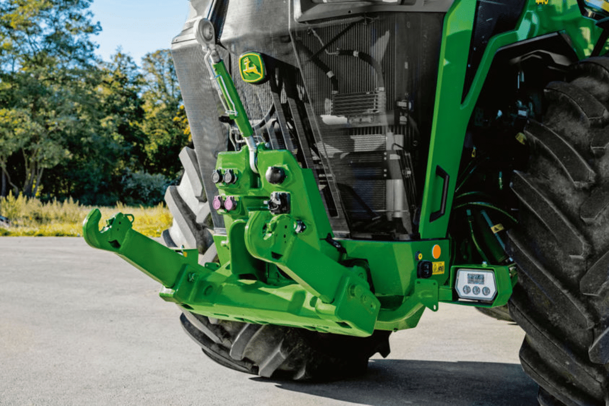 Relevage avant d'une capacité de 4,8 t