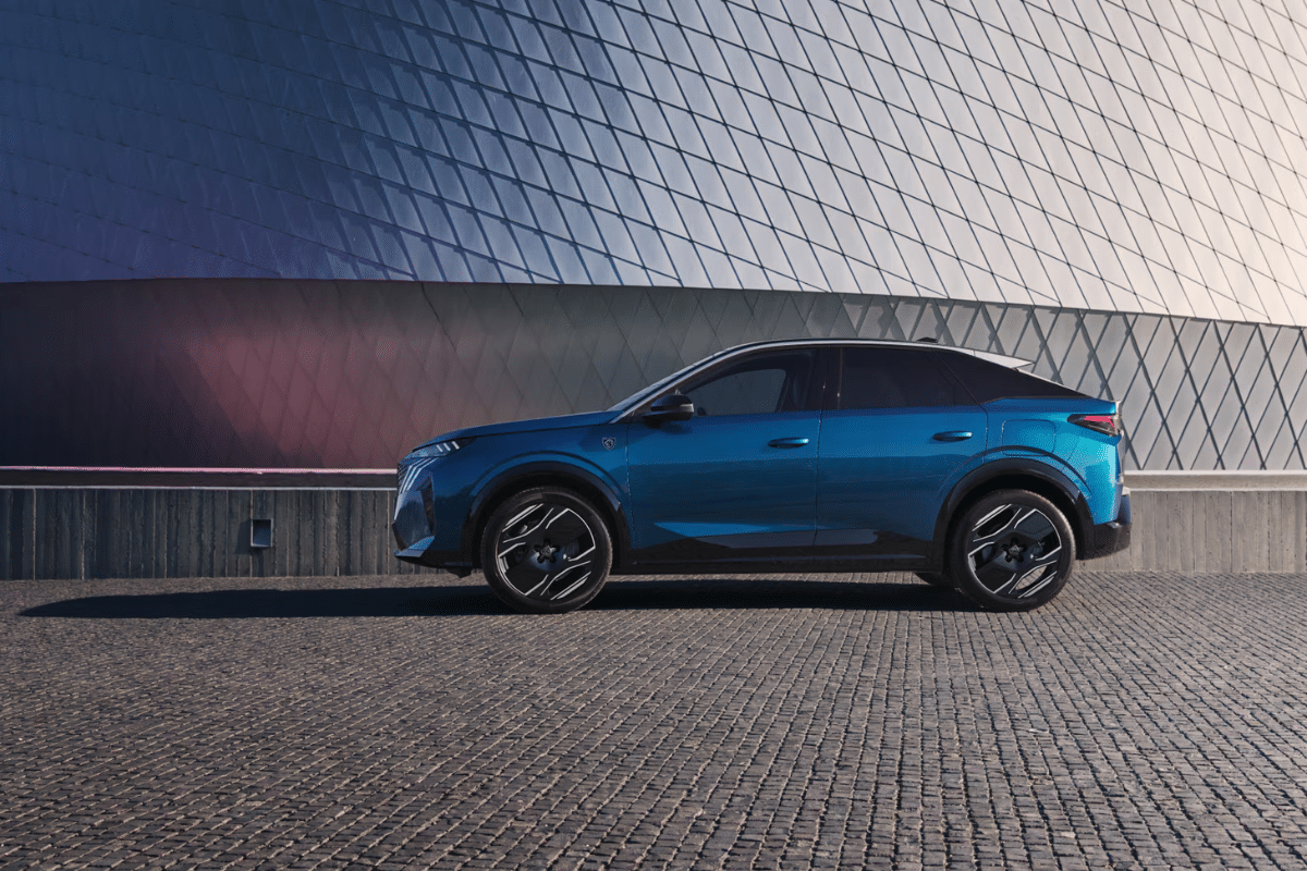Peugeot 3008 vu de profil