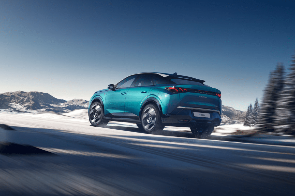 Peugeot 3008 vue arrière