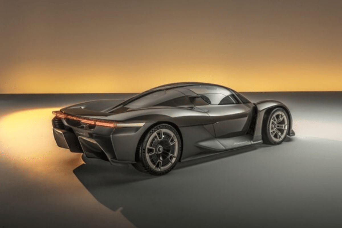 Porsche Mission X vue arrière