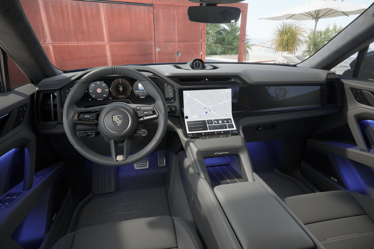 Porsche Cayenne Turbo Electric design intérieur