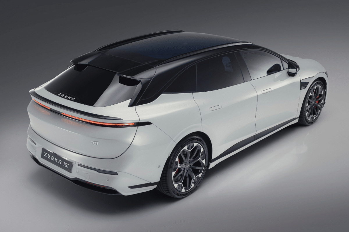 Zeekr 7GT vue arrière