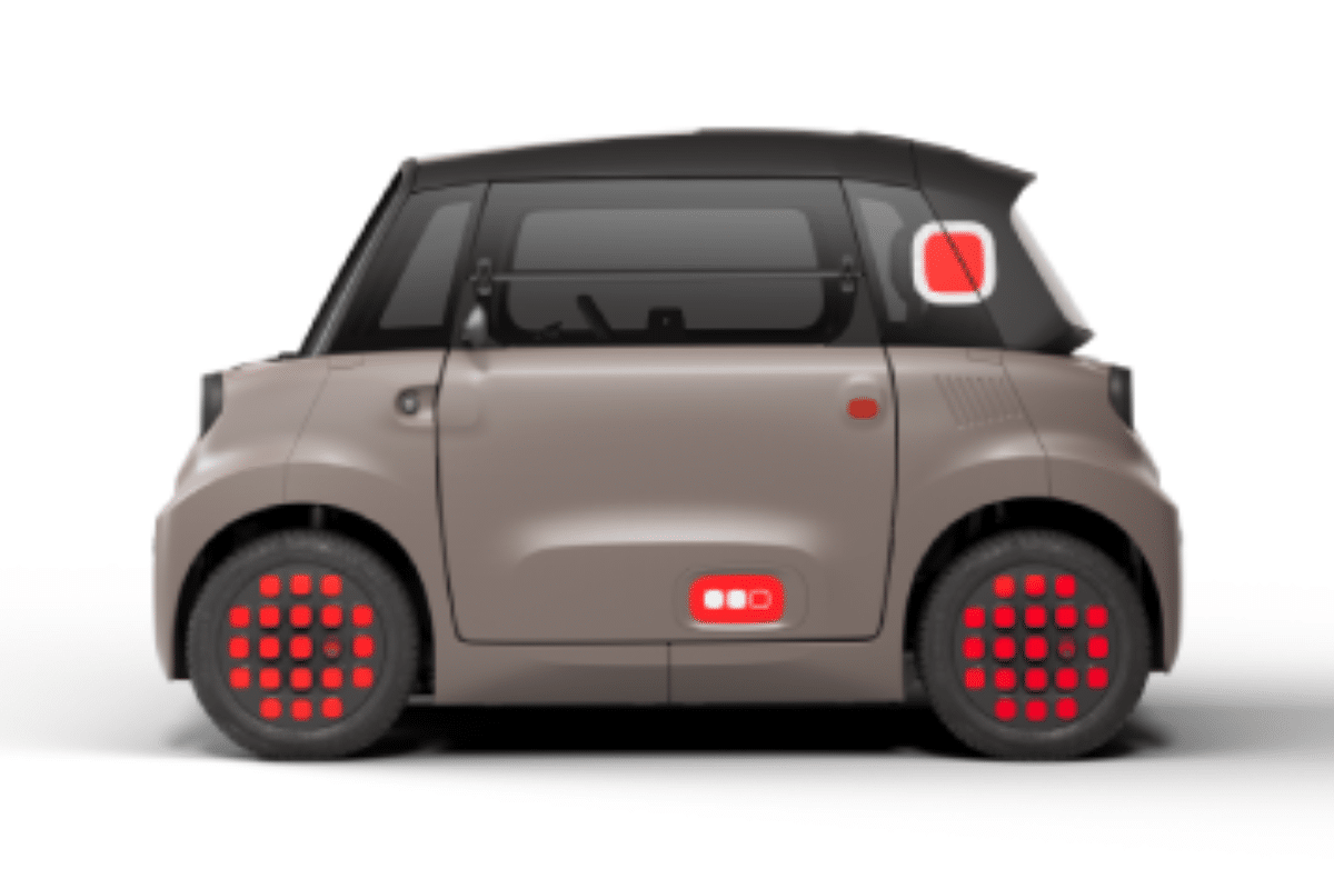 citroën ami vue de profil