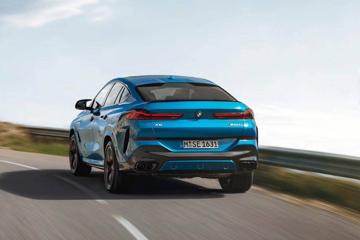 BMW X6 2027 vue arrière
