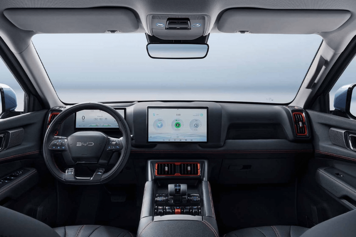 BYD Shark 6 Performance design intérieur