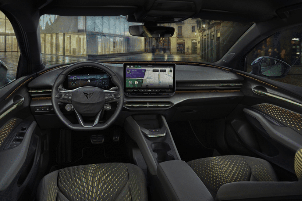 Cupra Raval vue intérieure