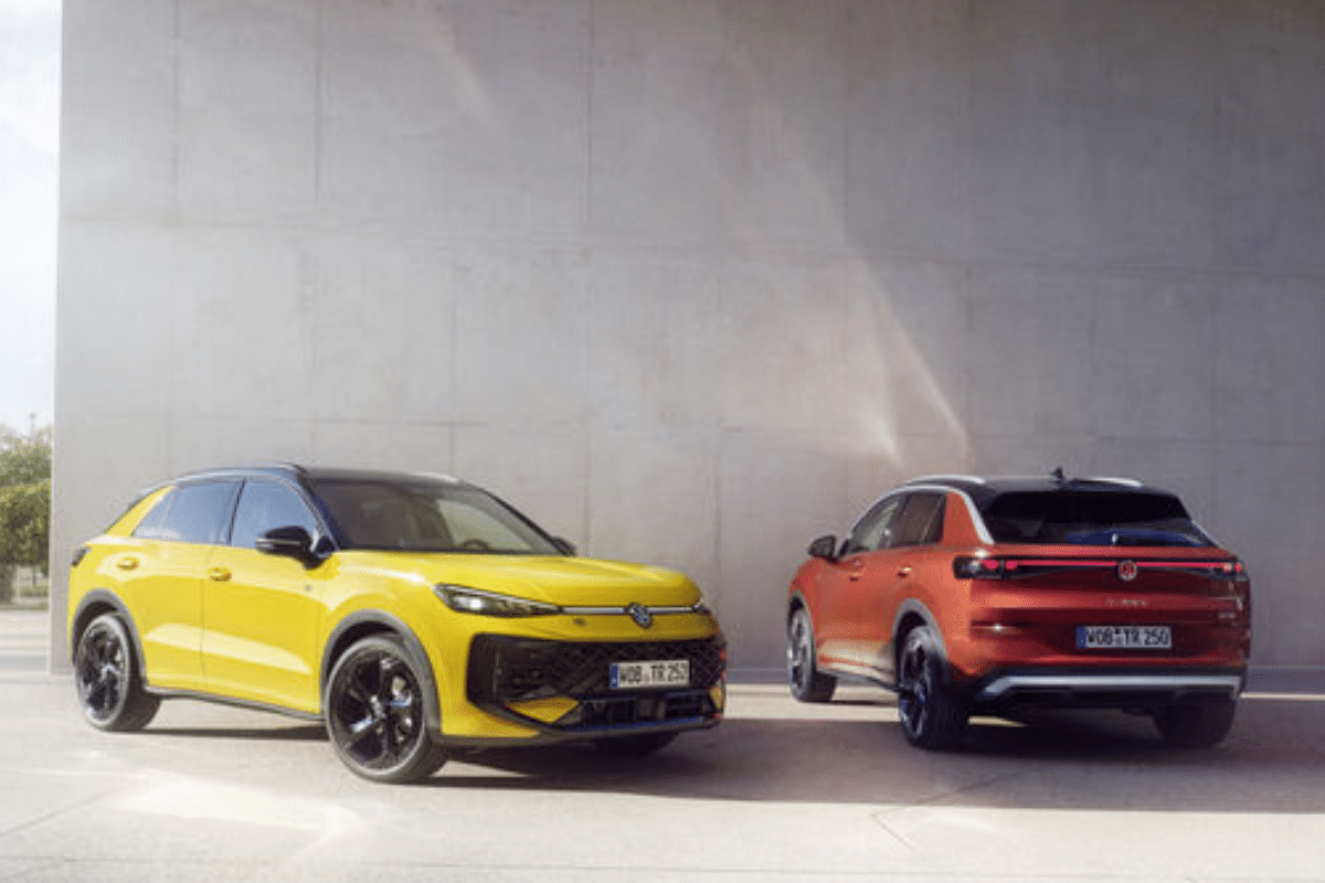 Golf et le T-Roc vue de derrière