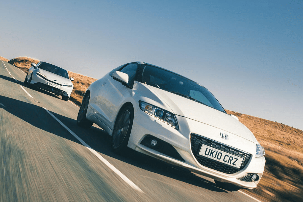 Honda CR-Z vue de face