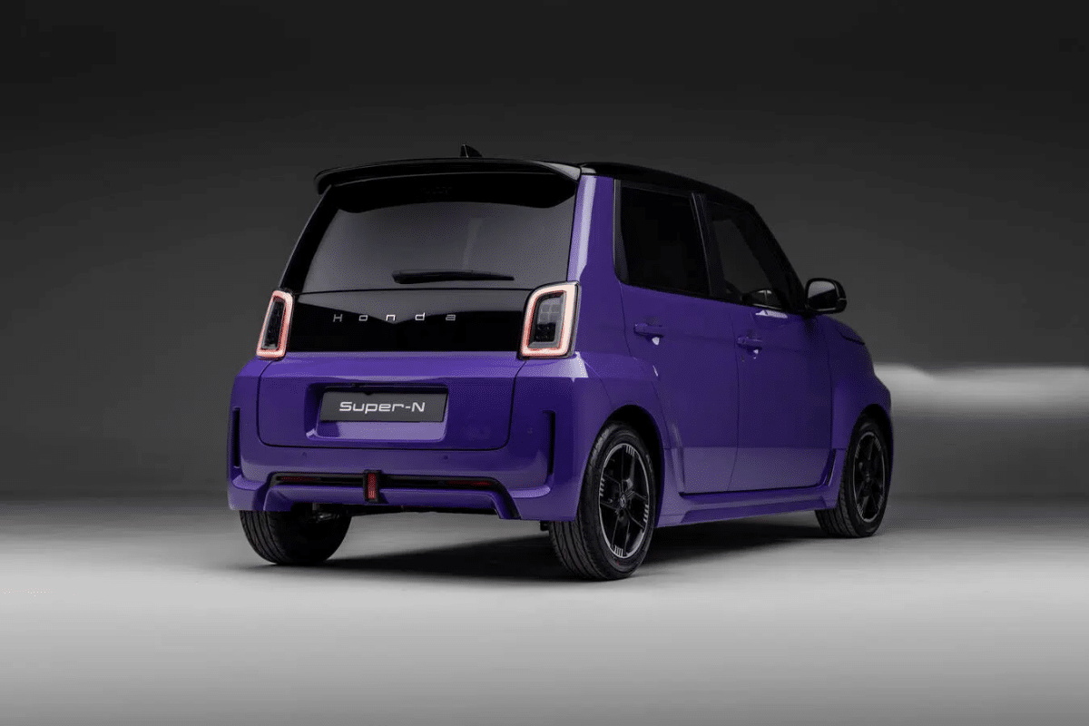 Honda Super-N vue arrière
