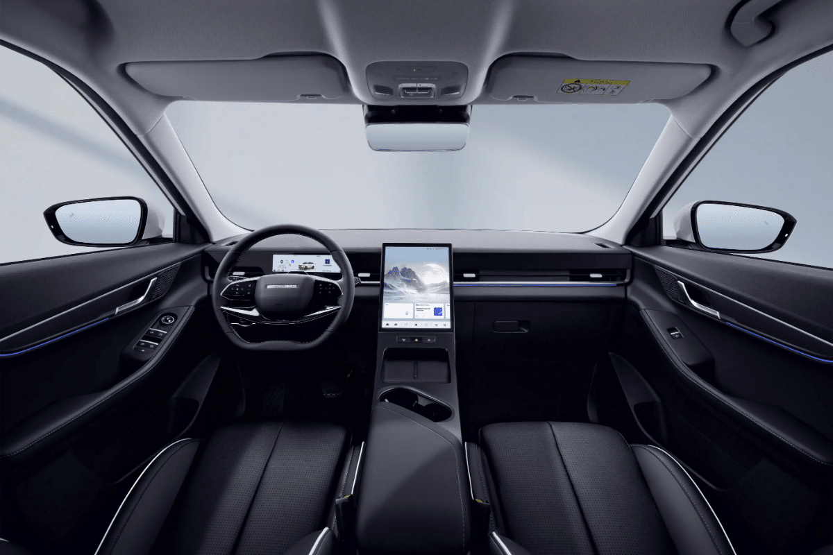 Jaecoo 5 SHS-H design intérieur