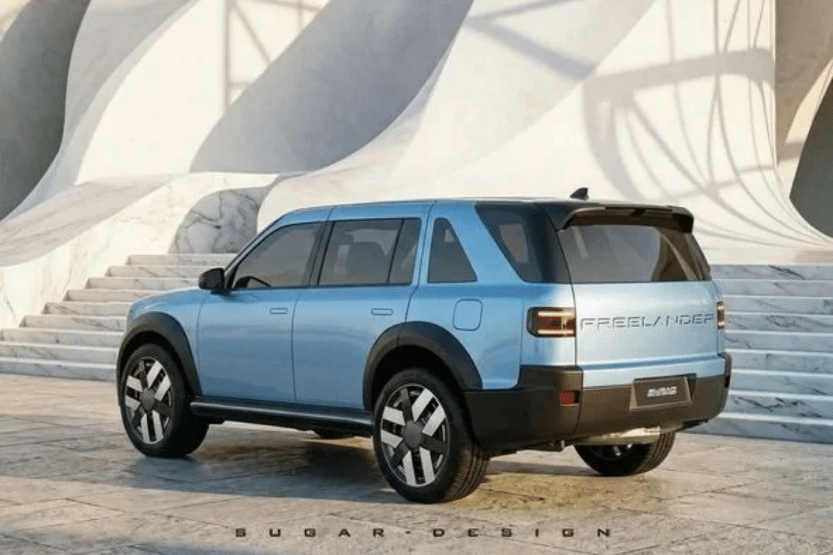 Land Rover Freelander vue arrière