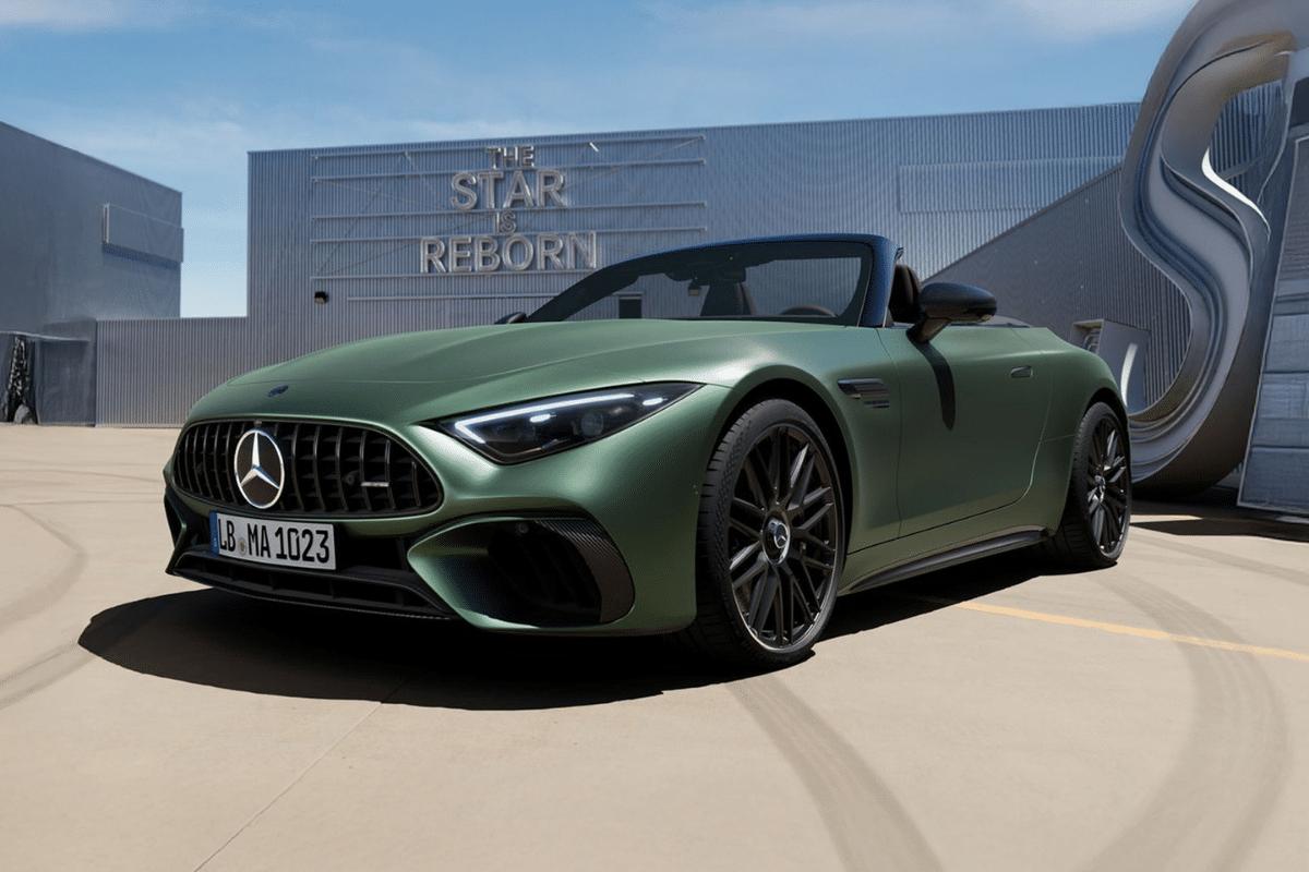 Mercedes-AMG SL restylée design extérieur