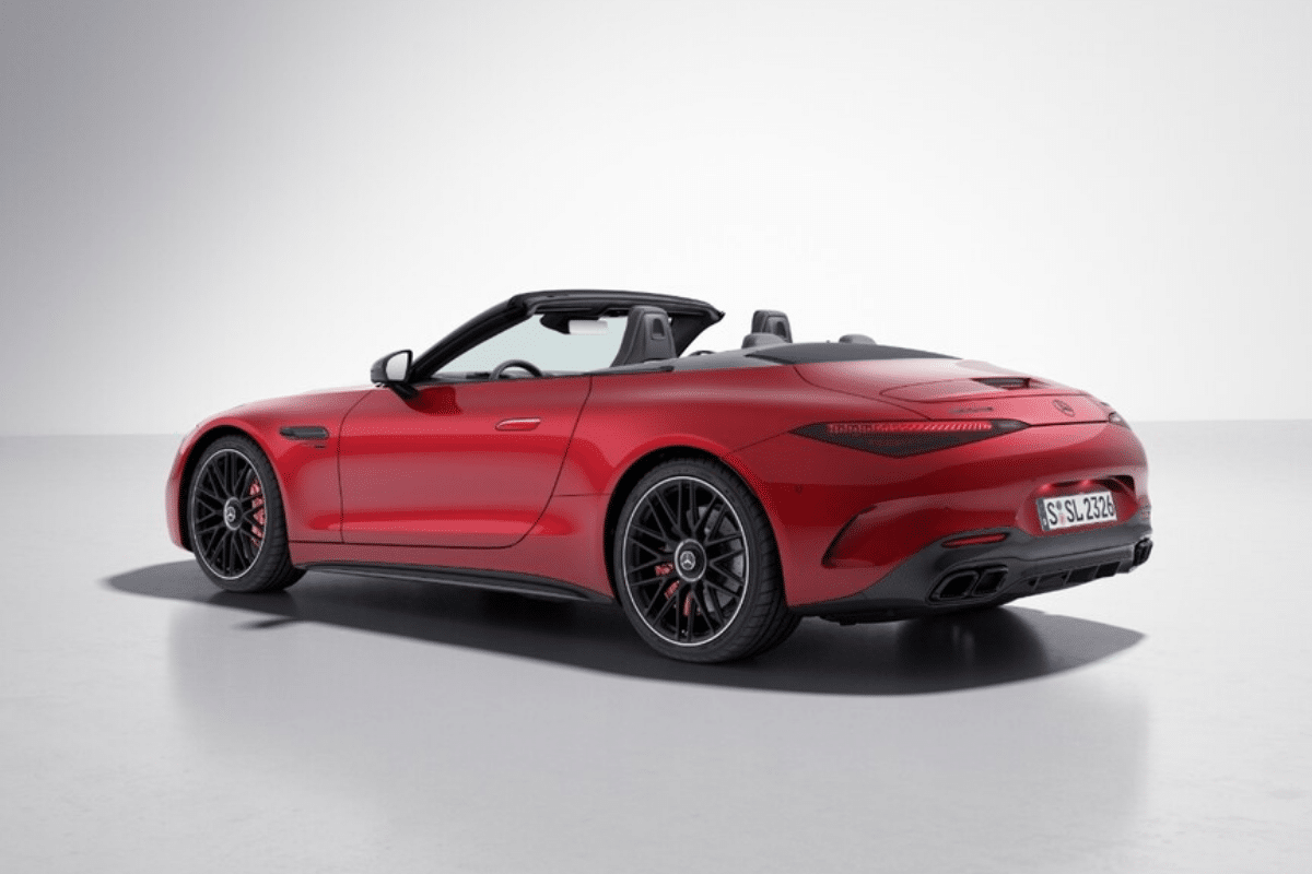 Mercedes-AMG SL restylée vue arrière