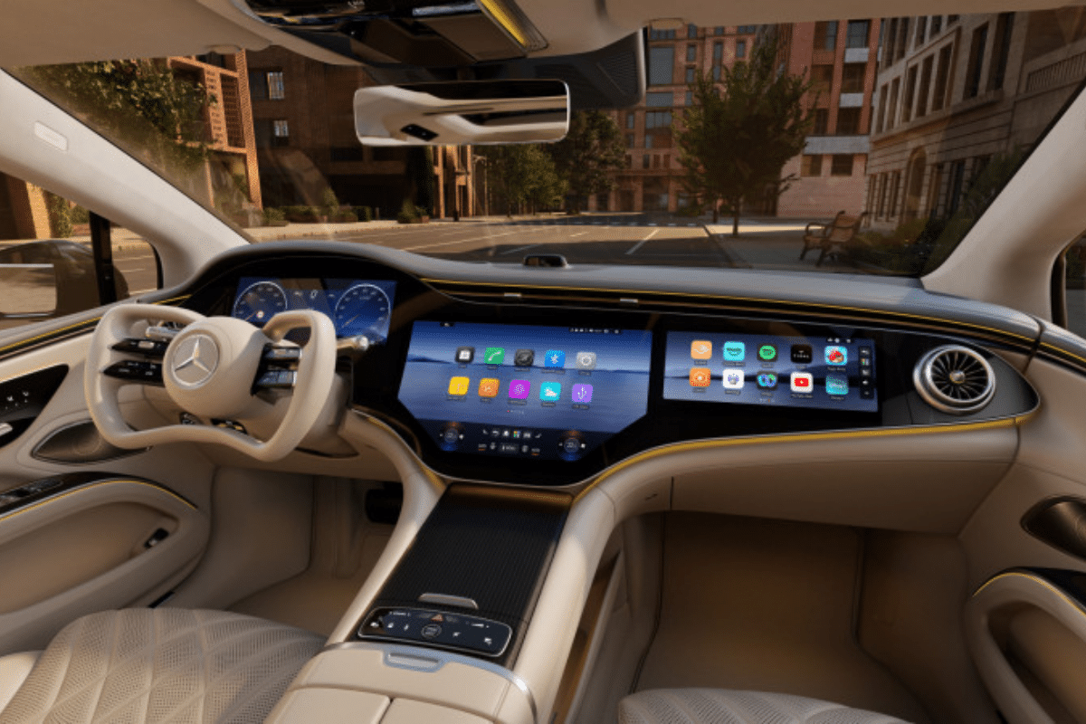 Mercedes EQS design intérieur
