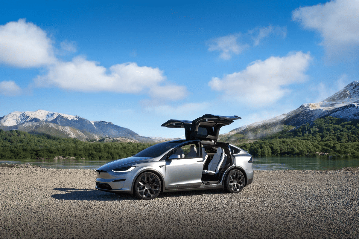 Model X design extérieur