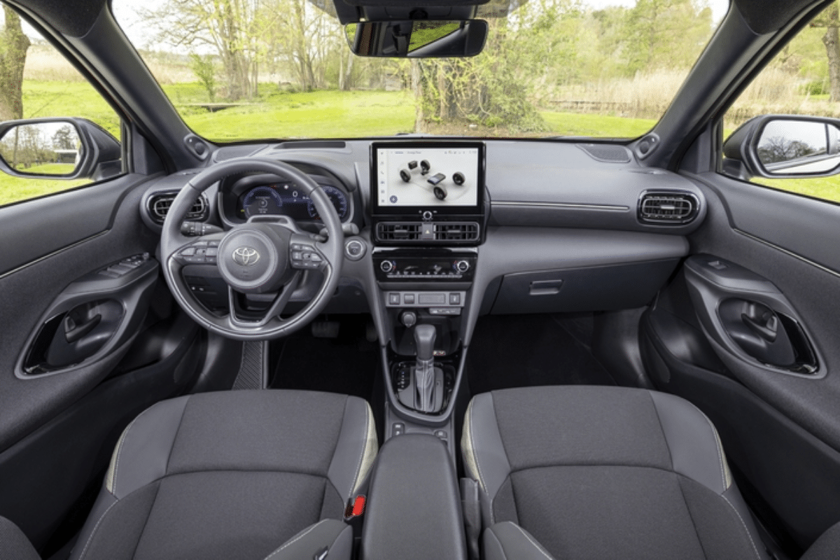 Nouveau Toyota Yaris Cross vue du volant
