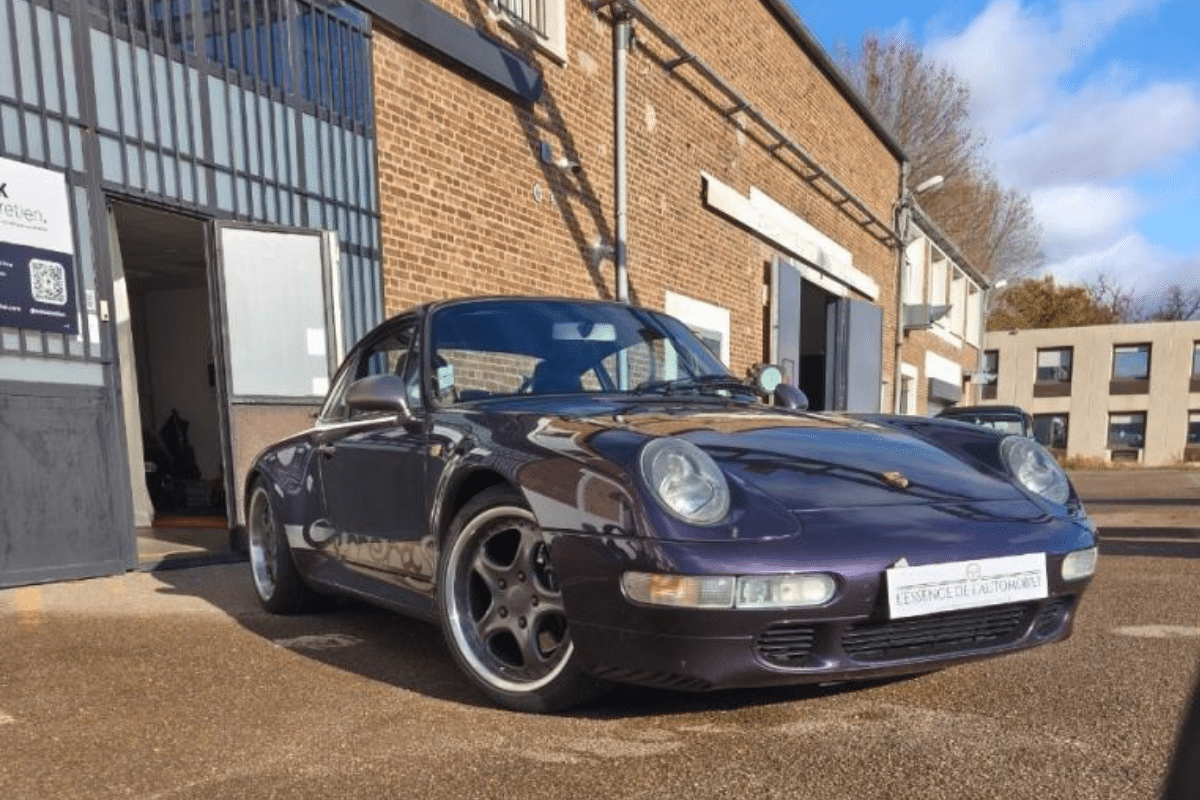 PORSCHE 911 TYPE 993 2 S VESUVIO - 1997 vue de face