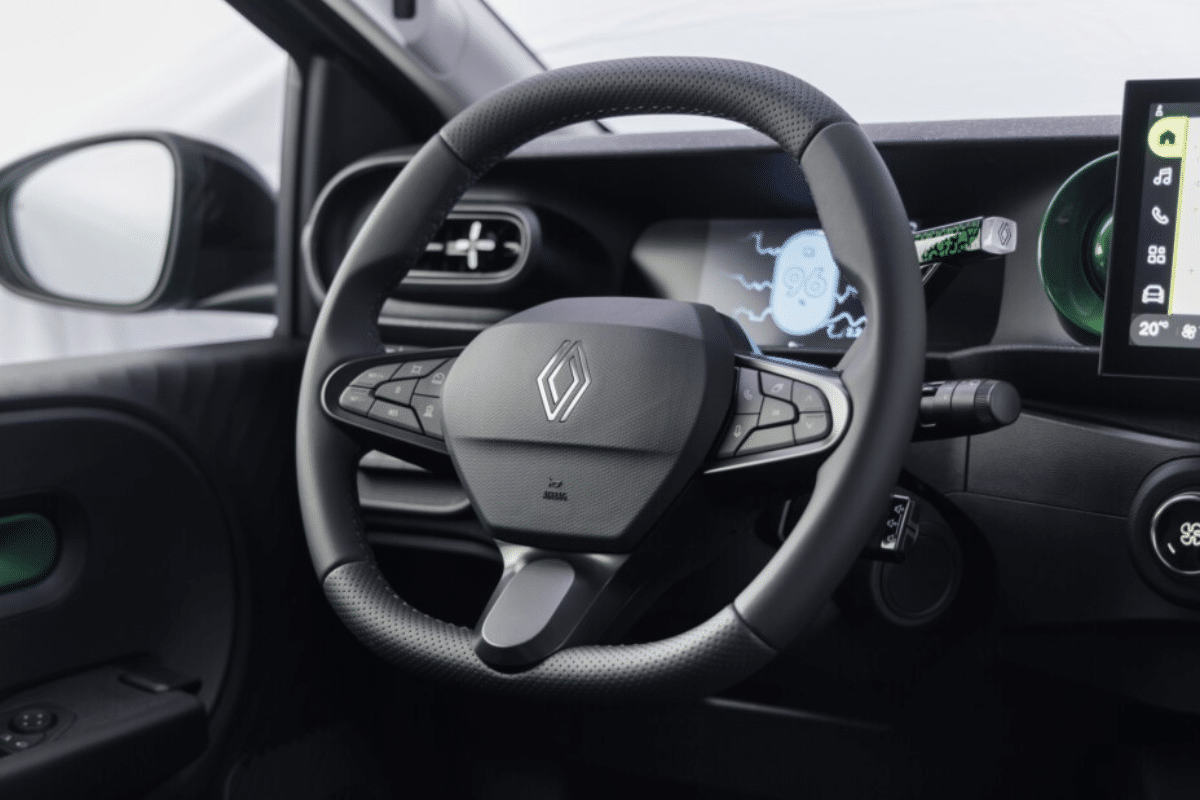 Twingo vue du volant