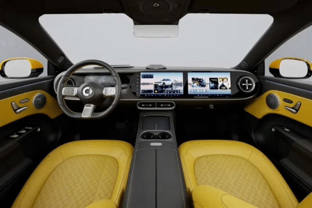 La Smart #6 se montre avant l’heure : aperçu inédit de son intérieur