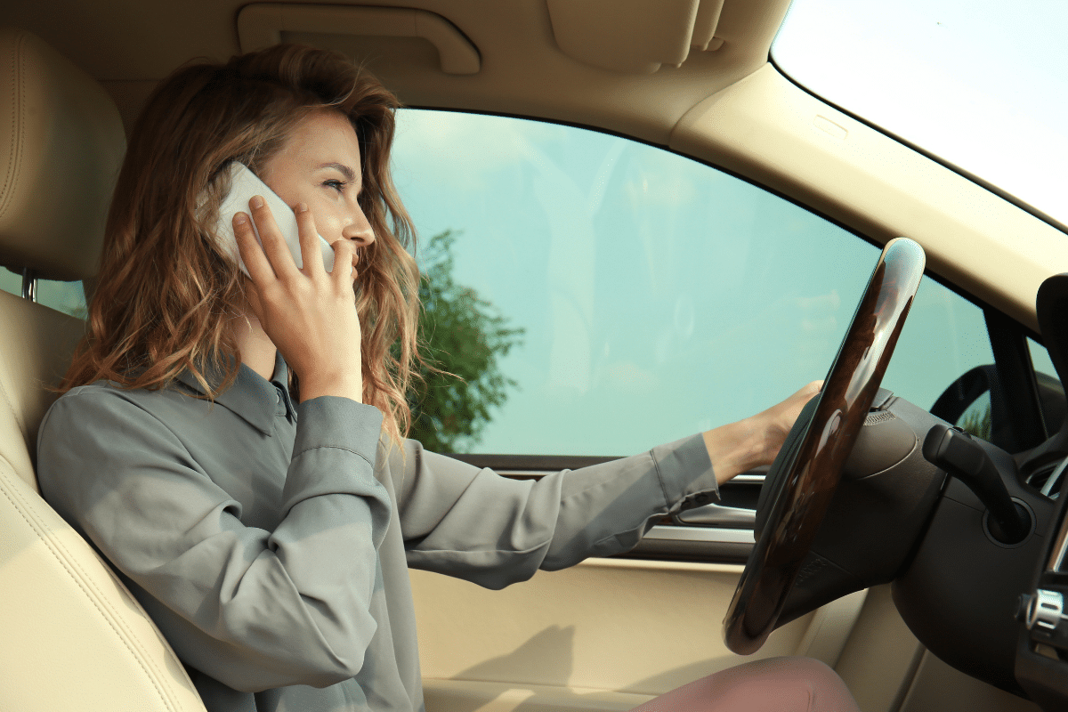 Téléphone au volant