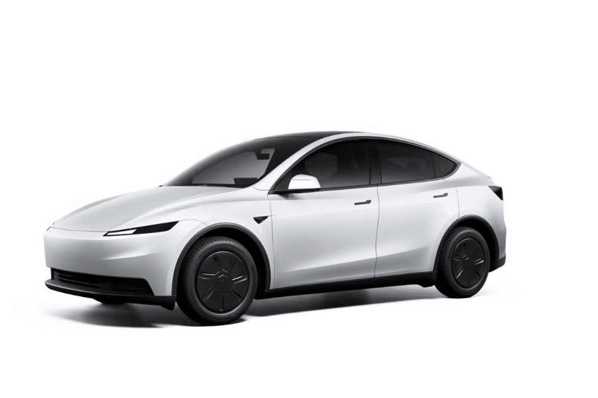 Tesla Model Y vue de profil