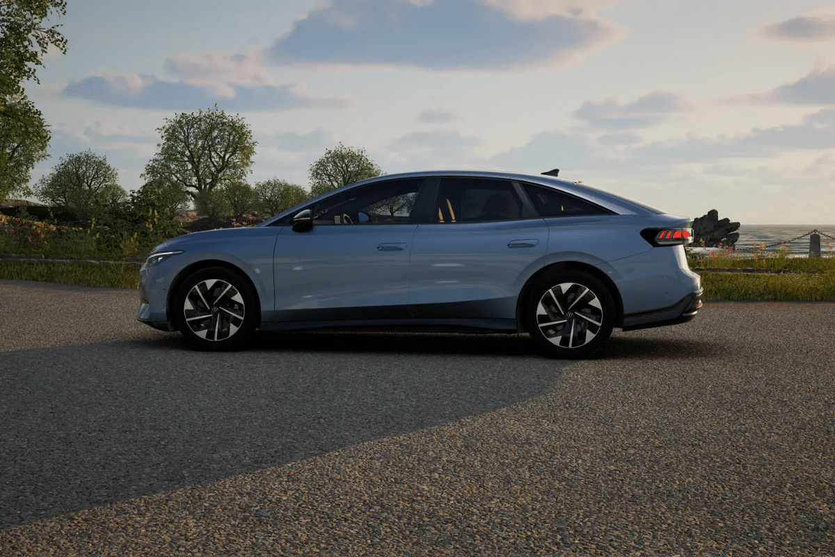 Volkswagen ID.7 vu de profil