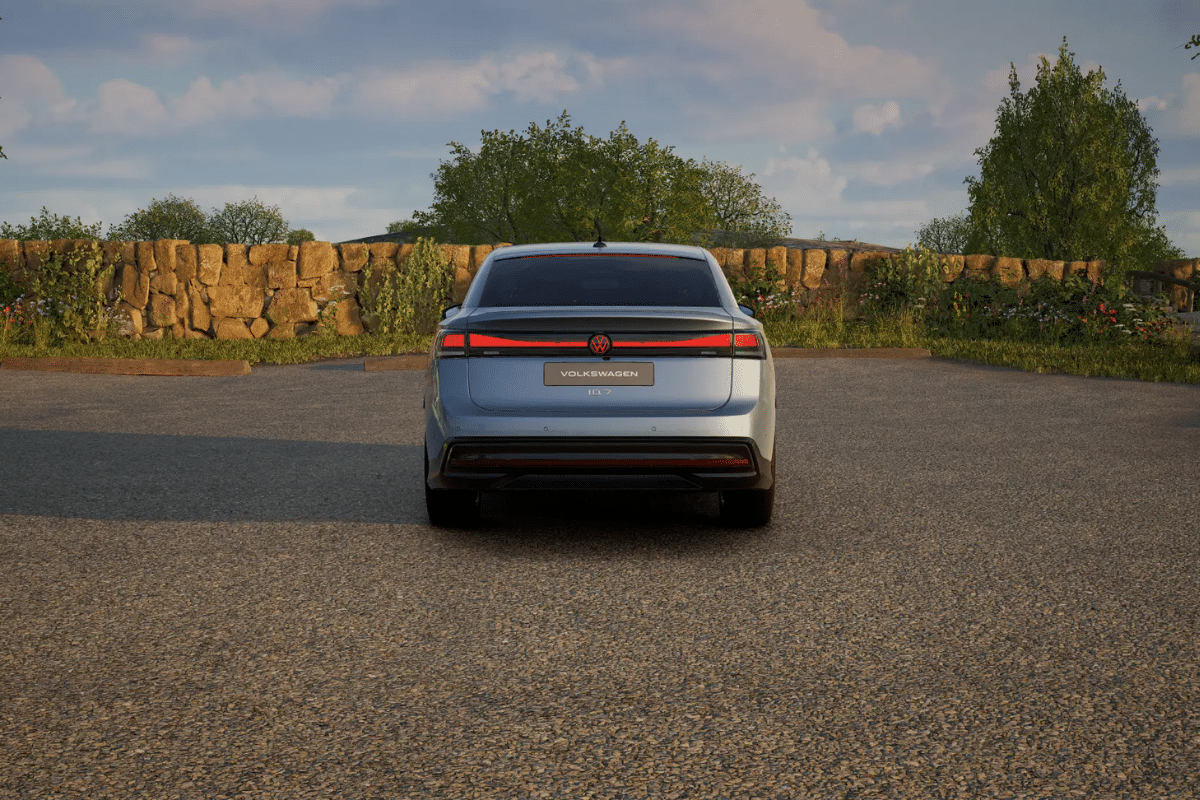Volkswagen ID.7 vue arrière
