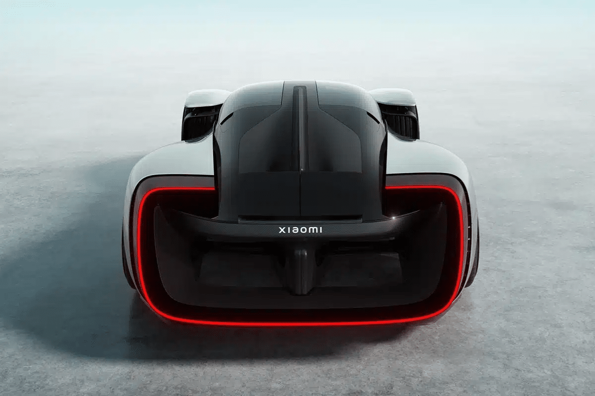 Xiaomi Vision Gran Turismo vue de derrière