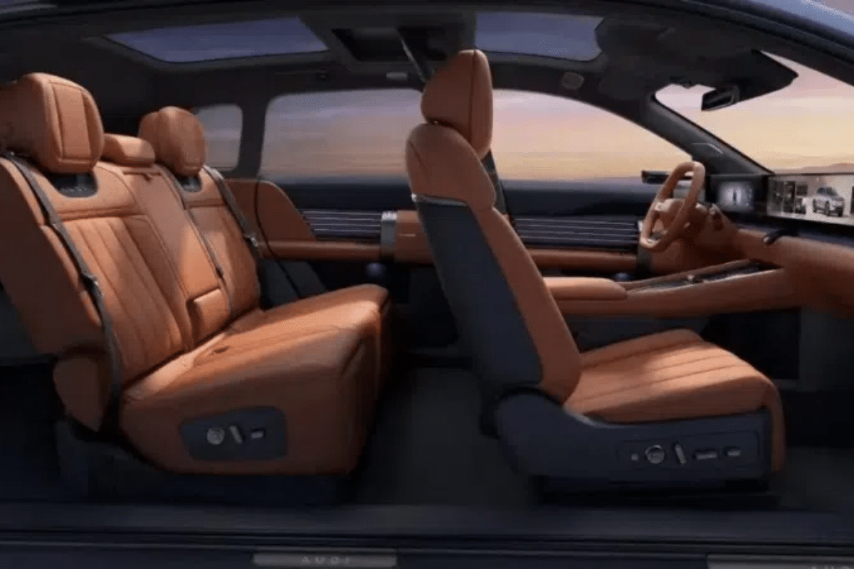 Audi E7X design intérieur