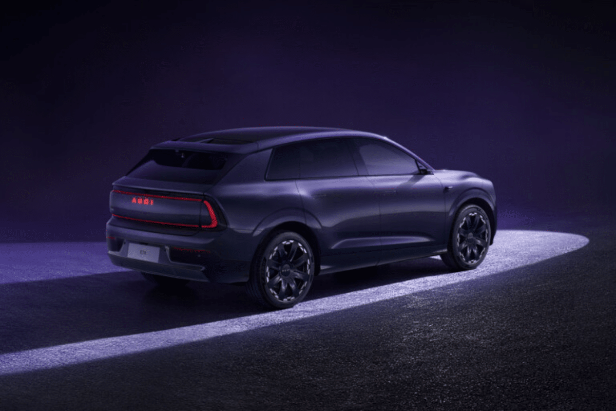 Audi E7X vue arrière