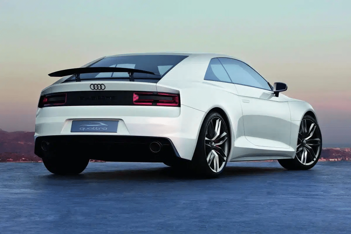 Audi Quattro vue de derrière