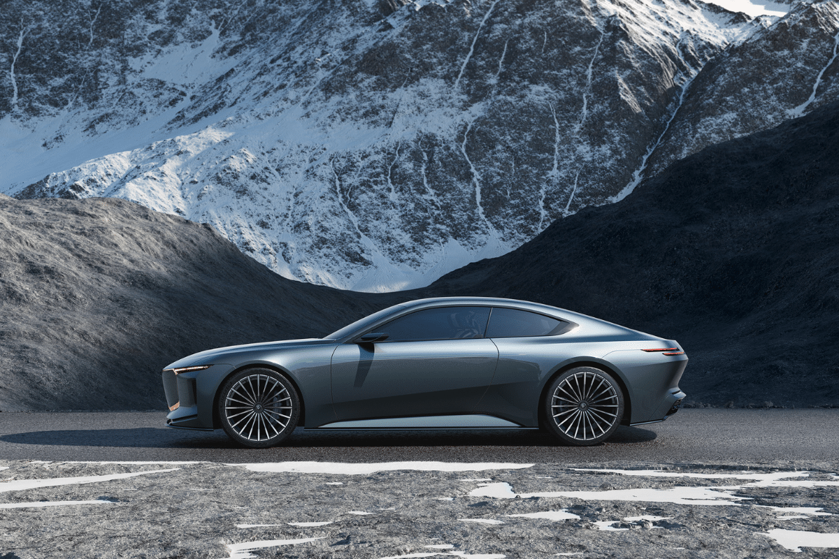 BMW Alpina vu de profil