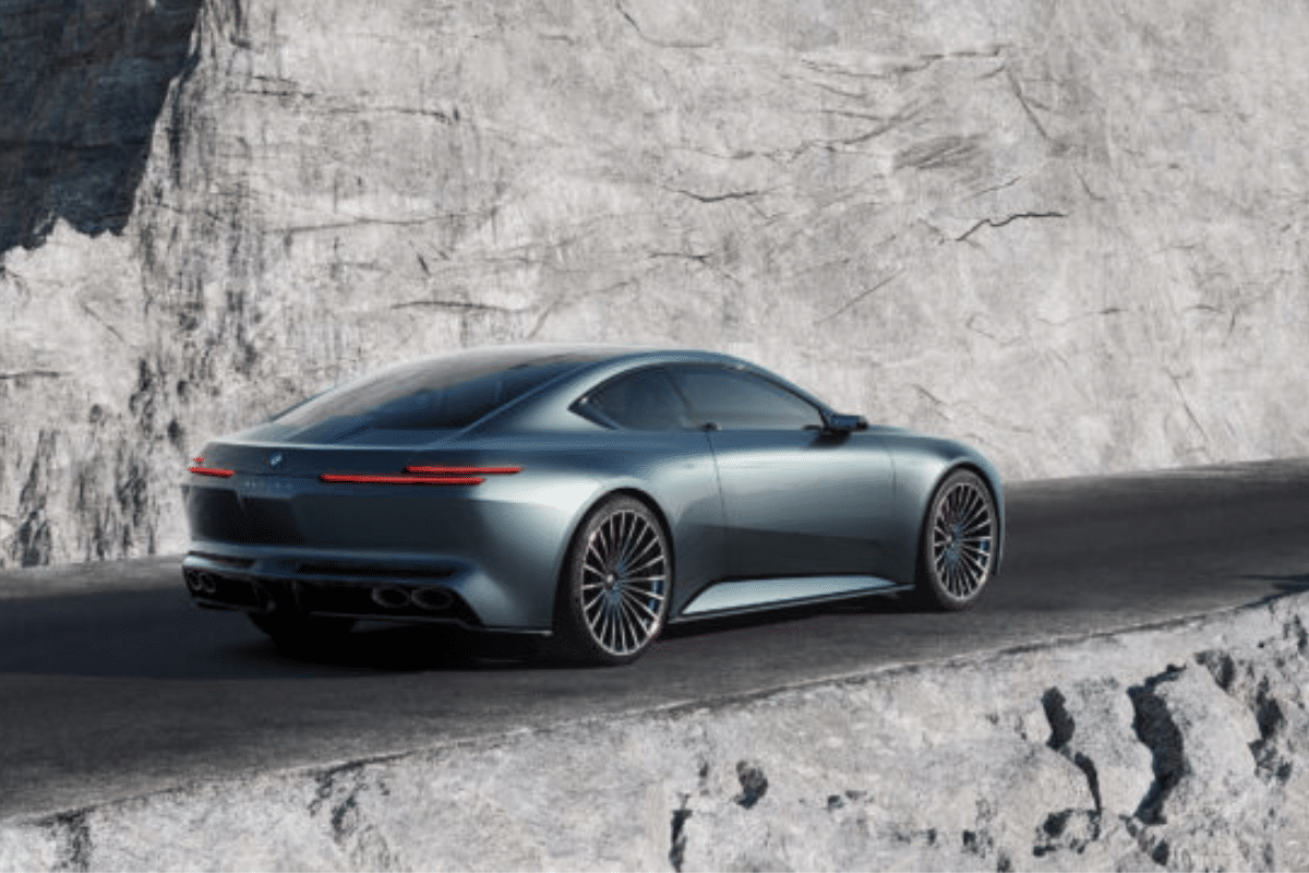 BMW Vision Alpina vue de derrière