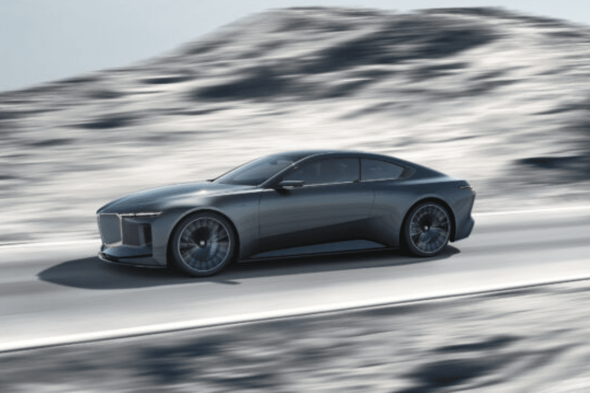 BMW Vision Alpina vue de profil