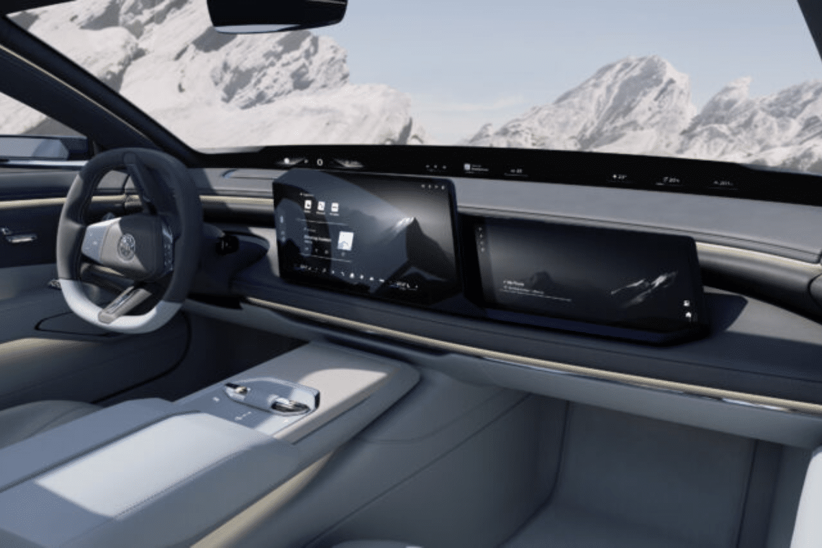 BMW Vision Alpina vue du volant